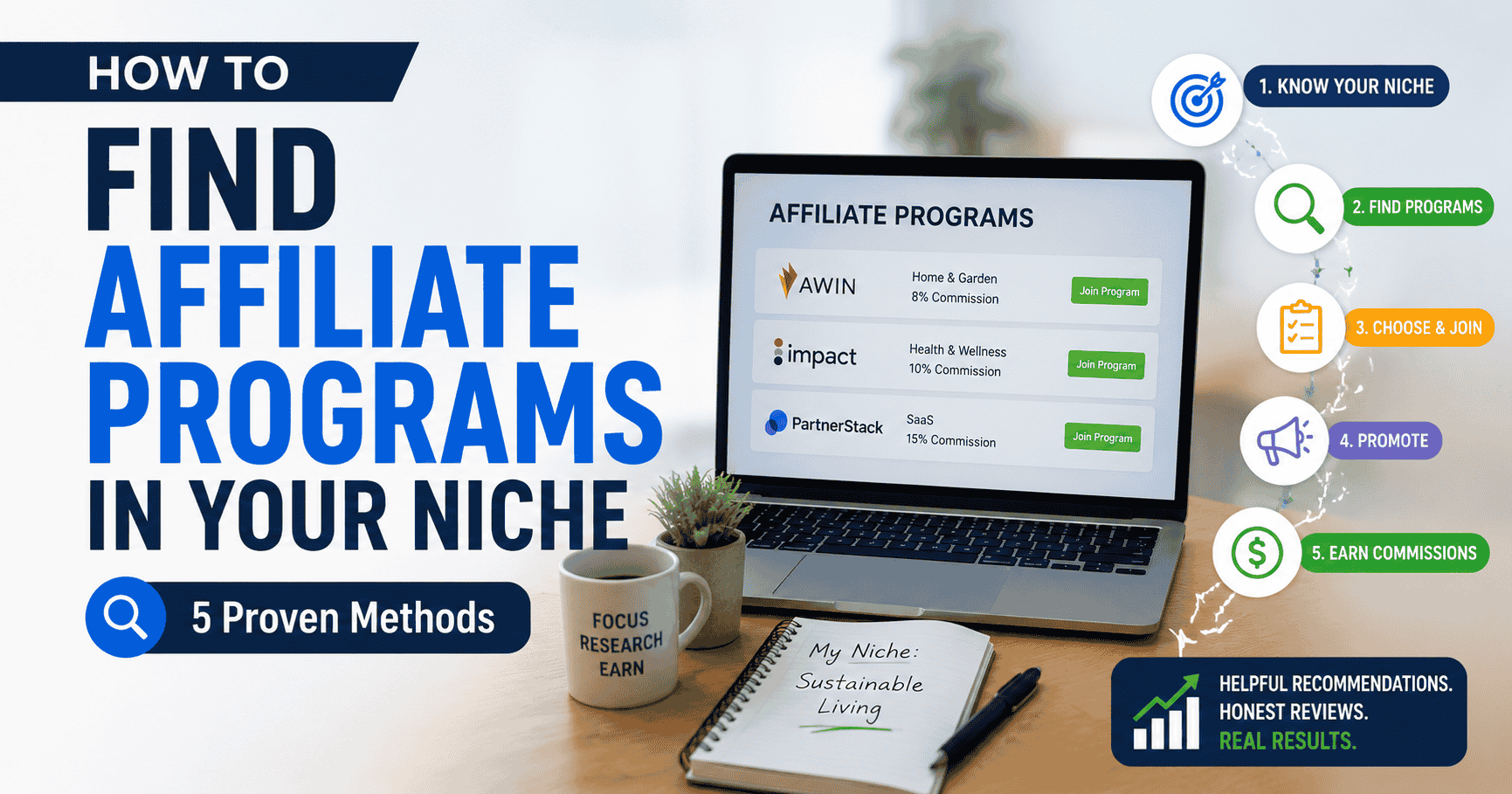 Read more about the article How to Find Affiliate Programs in Your Niche: 5 Proven Methods