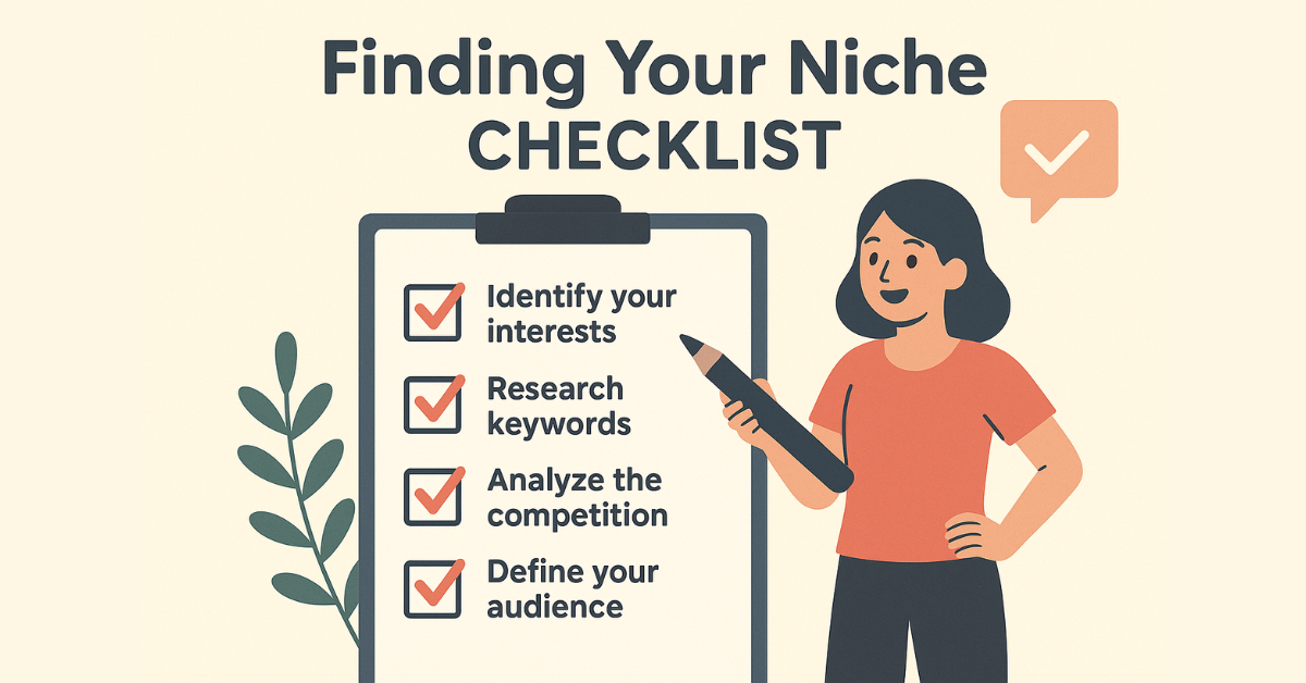 Read more about the article Finding Your Niche Checklist