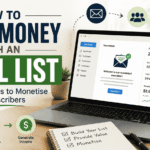How to Make Money With an Email List: 8 Practical Ways