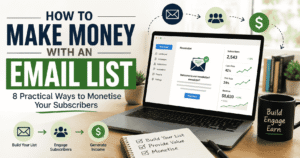 Read more about the article How to Make Money With an Email List: 8 Practical Ways